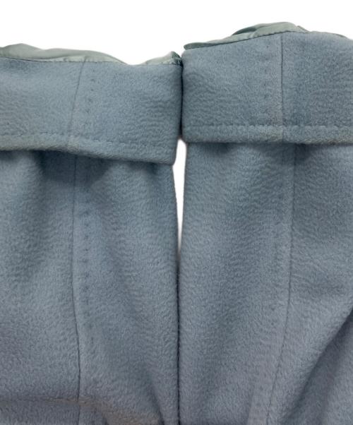 MaxMara（マックスマーラ）MaxMara (マックスマーラ) キャメル100％ マニュエラアイコンコート ブルー サイズ:34の古着・服飾アイテム