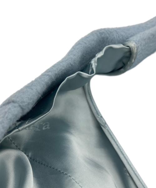 MaxMara（マックスマーラ）MaxMara (マックスマーラ) キャメル100％ マニュエラアイコンコート ブルー サイズ:34の古着・服飾アイテム