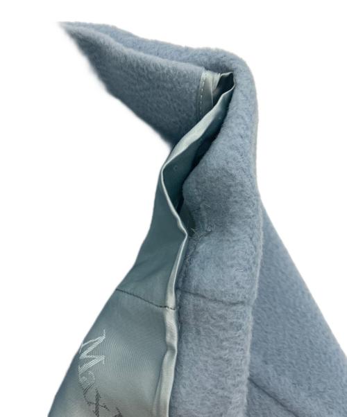 MaxMara（マックスマーラ）MaxMara (マックスマーラ) キャメル100％ マニュエラアイコンコート ブルー サイズ:34の古着・服飾アイテム