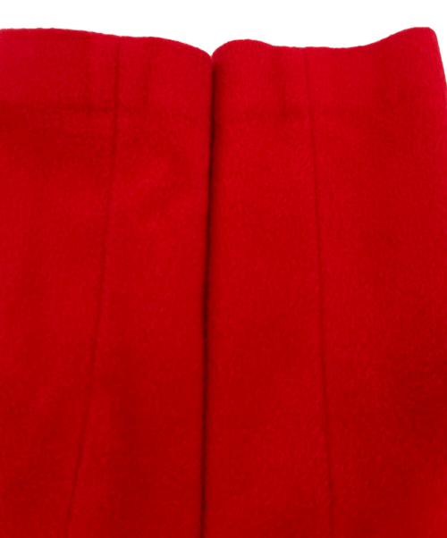 chousonnette（シューソネット）chousonnette (シューソネット) アンゴラ混コート レッド サイズ:7の古着・服飾アイテム