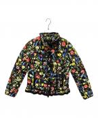 ESCADAエスカーダ）の古着「花柄中綿ジャケット」｜ブラック