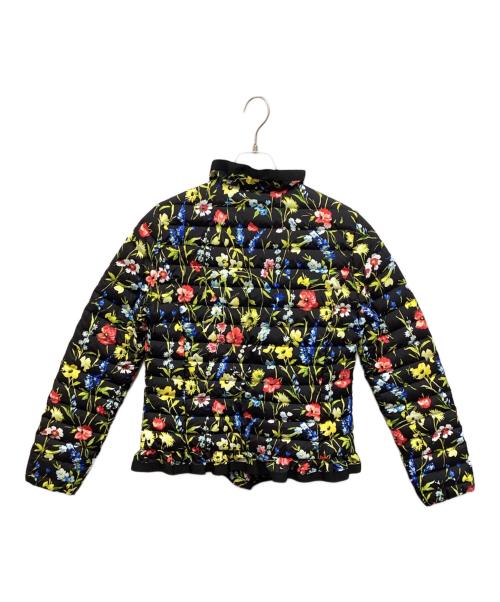 ESCADA（エスカーダ）ESCADA (エスカーダ) 花柄中綿ジャケット ブラック サイズ:XSの古着・服飾アイテム