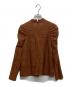 VIVIENNE TAM (ヴィヴィアンタム) カットワークブラウス ブラウン サイズ:38：3000円