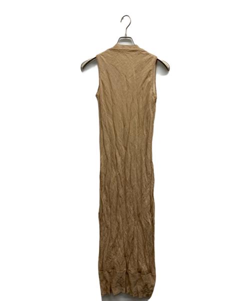 Maison Margiela（メゾンマルジェラ）Maison Margiela (メゾンマルジェラ) ニットノースリーブワンピース ベージュ サイズ:Sの古着・服飾アイテム