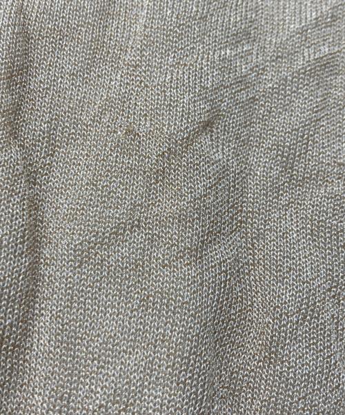 Maison Margiela（メゾンマルジェラ）Maison Margiela (メゾンマルジェラ) ニットノースリーブワンピース ベージュ サイズ:Sの古着・服飾アイテム