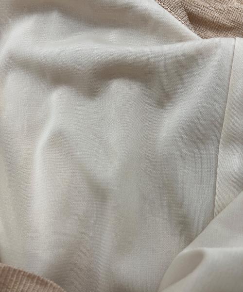 Maison Margiela（メゾンマルジェラ）Maison Margiela (メゾンマルジェラ) ニットノースリーブワンピース ベージュ サイズ:Sの古着・服飾アイテム