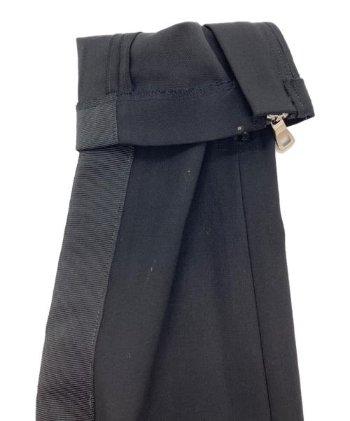 BALMAIN（バルマン）BALMAIN (バルマン) サイドラインスリムパンツ ブラック サイズ:48の古着・服飾アイテム