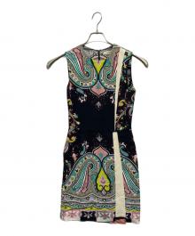 ETRO（エトロ）の古着「ペイズリー柄ノースリーブワンピース」｜マルチカラー