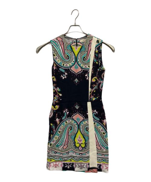 ETRO（エトロ）ETRO (エトロ) ペイズリー柄ノースリーブワンピース マルチカラー サイズ:38の古着・服飾アイテム