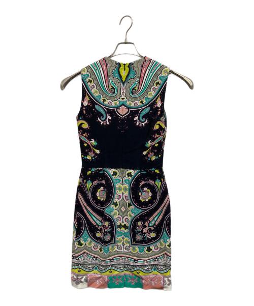 ETRO（エトロ）ETRO (エトロ) ペイズリー柄ノースリーブワンピース マルチカラー サイズ:38の古着・服飾アイテム