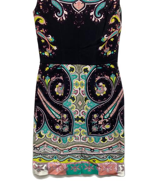 ETRO（エトロ）ETRO (エトロ) ペイズリー柄ノースリーブワンピース マルチカラー サイズ:38の古着・服飾アイテム