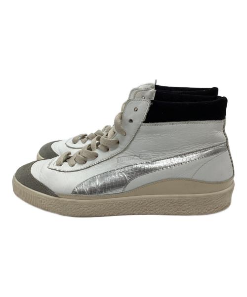 RHUDE（ルード）RHUDE (ルード) PUMA (プーマ) ALTERATION/BASKET 68 OG MID ホワイト サイズ:27cmの古着・服飾アイテム