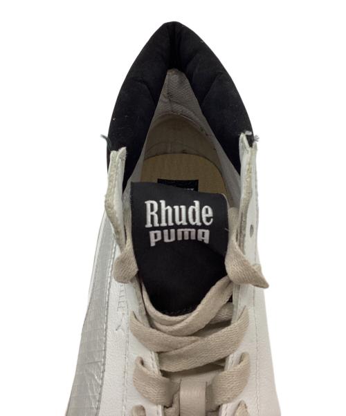 RHUDE（ルード）RHUDE (ルード) PUMA (プーマ) ALTERATION/BASKET 68 OG MID ホワイト サイズ:27cmの古着・服飾アイテム