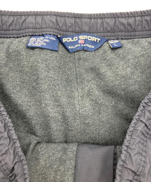 POLO SPORT（ポロスポーツ）POLO SPORT (ポロスポーツ) ナイロンクライミングパンツ ブラック サイズ:Lの古着・服飾アイテム