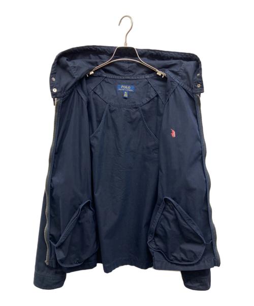 POLO RALPH LAUREN（ポロ・ラルフローレン）POLO RALPH LAUREN (ポロ・ラルフローレン) 胸ポニーフーデッドジャケット ネイビー サイズ:XXLの古着・服飾アイテム