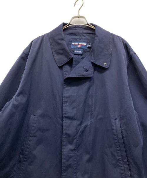 POLO SPORT（ポロスポーツ）POLO SPORT (ポロスポーツ) ステンカラーコート ネイビー サイズ:XXLの古着・服飾アイテム