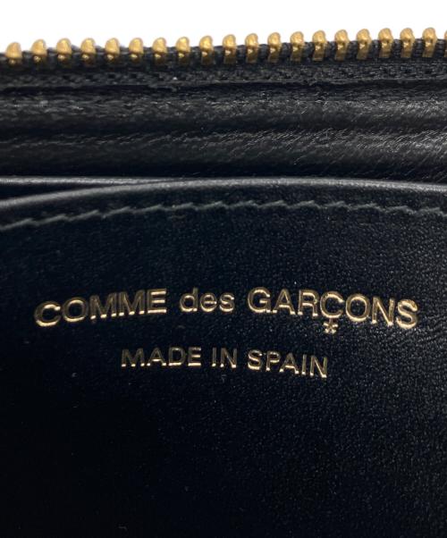 COMME des GARCONS（コムデギャルソン）COMME des GARCONS (コムデギャルソン) ドットジップウォレット ブラックの古着・服飾アイテム