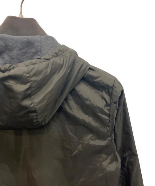 MONCLER（モンクレール）MONCLER (モンクレール) スウェット切替ジップアップパーカー オリーブ サイズ:Lの古着・服飾アイテム