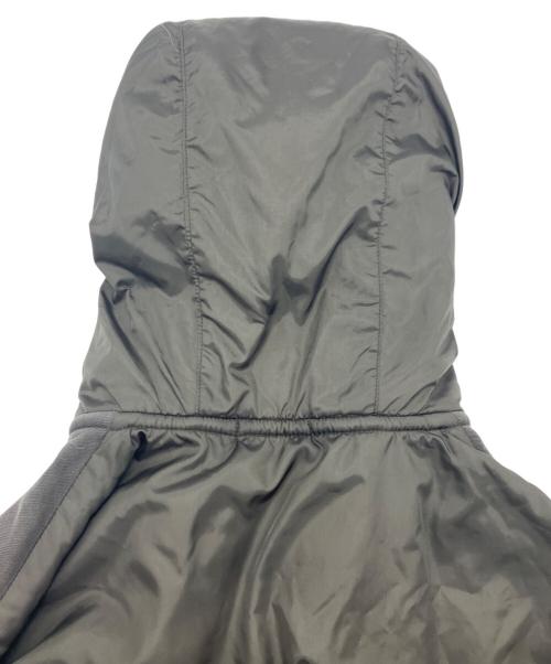 MONCLER（モンクレール）MONCLER (モンクレール) スウェット切替ジップアップパーカー オリーブ サイズ:Lの古着・服飾アイテム