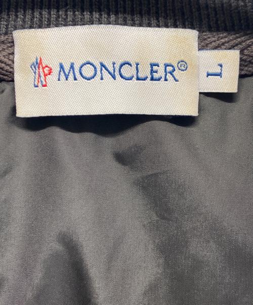 MONCLER（モンクレール）MONCLER (モンクレール) スウェット切替ジップアップパーカー オリーブ サイズ:Lの古着・服飾アイテム
