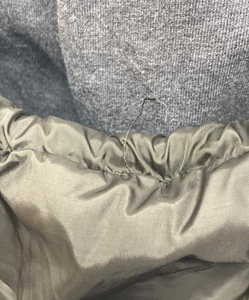 MONCLER（モンクレール）MONCLER (モンクレール) スウェット切替ジップアップパーカー オリーブ サイズ:Lの古着・服飾アイテム