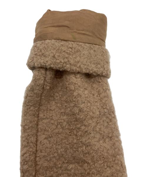 PRADA（プラダ）PRADA (プラダ) モヘアPコート ベージュ サイズ:40の古着・服飾アイテム