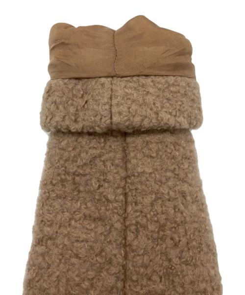 PRADA（プラダ）PRADA (プラダ) モヘアPコート ベージュ サイズ:40の古着・服飾アイテム