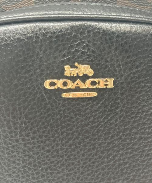 COACH（コーチ）COACH (コーチ) シグネチャーバックパック ブラウンの古着・服飾アイテム