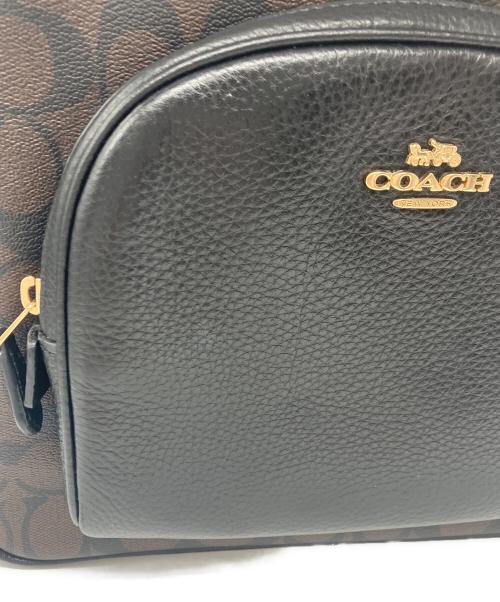 COACH（コーチ）COACH (コーチ) シグネチャーバックパック ブラウンの古着・服飾アイテム