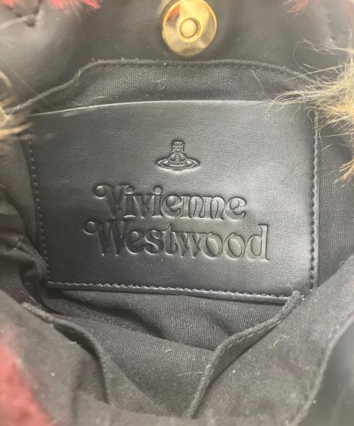 Vivienne Westwood（ヴィヴィアンウエストウッド）Vivienne Westwood (ヴィヴィアンウエストウッド) オーブチャームファーハンドバッグ ベージュ サイズ:下記参照の古着・服飾アイテム