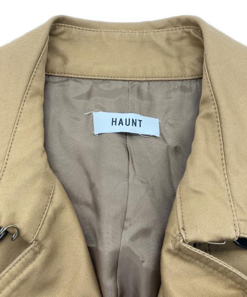 haunt（ハウント）haunt (ハウント) MAXI TRENCH COAT キャメル サイズ:36の古着・服飾アイテム