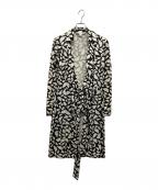 DIANE VON FURSTENBERGダイアンフォンファステンバーグ）の古着「シルクスキッパーシャツワンピース」｜アイボリー