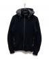RLX RALPH LAUREN（アールエルエックスラルフローレン）の古着「ナイロン切替ニットジャケット」｜ブラック