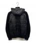 RLX RALPH LAUREN (アールエルエックスラルフローレン) ナイロン切替ニットジャケット ブラック サイズ:XS：4000円