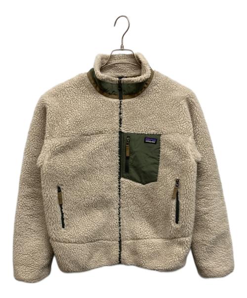 Patagonia（パタゴニア）Patagonia (パタゴニア) RETRO-X FLEECCE JKT ベージュ サイズ:キッズXXLの古着・服飾アイテム
