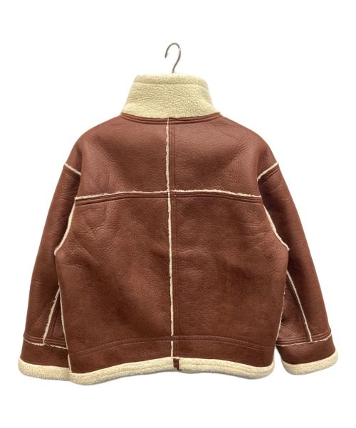 FREAK'S STORE（フリークスストア）FREAK'S STORE (フリークスストア) フェイクムートンジャケット ブラウン サイズ:Freeの古着・服飾アイテム