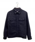 WOOLRICHウールリッチ）の古着「ALASKAN WL OVERSHIRT」｜ブラック