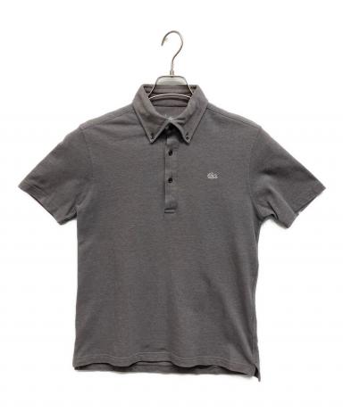 中古・古着通販】LACOSTE (ラコステ) 鹿の子ポロシャツ グレー サイズ