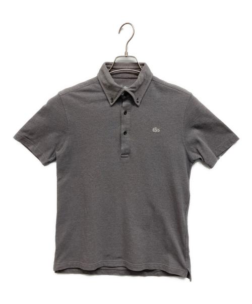 LACOSTE（ラコステ）LACOSTE (ラコステ) 鹿の子ポロシャツ グレー サイズ:3の古着・服飾アイテム