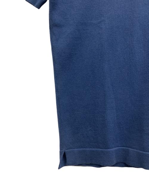 GRAN SASSO（グランサッソ）GRAN SASSO (グランサッソ) 半袖ニット ネイビー サイズ:46の古着・服飾アイテム