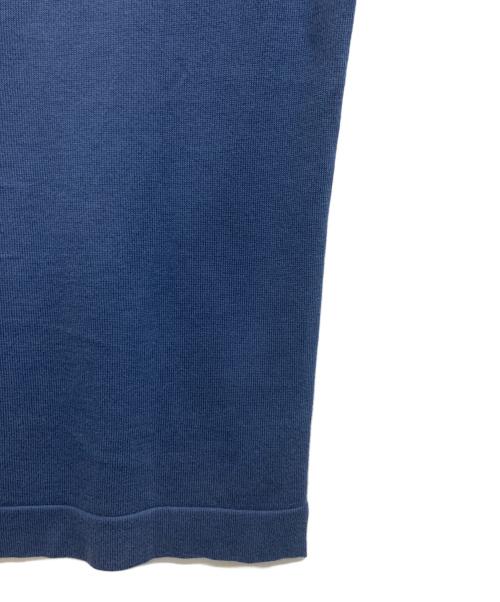 GRAN SASSO（グランサッソ）GRAN SASSO (グランサッソ) 半袖ニット ネイビー サイズ:46の古着・服飾アイテム
