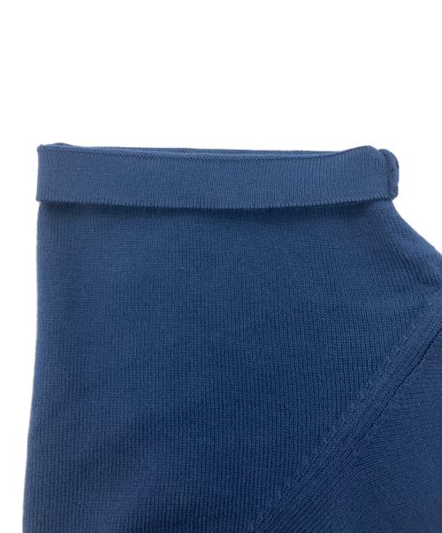 GRAN SASSO（グランサッソ）GRAN SASSO (グランサッソ) 半袖ニット ネイビー サイズ:46の古着・服飾アイテム