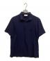 HERMES（エルメス）の古着「胸刺繍コットンポロシャツ」｜ネイビー