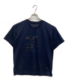 BLACK LABEL CRESTBRIDGE（ブラックレーベル クレストブリッジ）の古着「プリントTシャツ」｜ネイビー