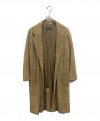 LOEWEロエベ）の古着「ラムレザーコート」｜ベージュ