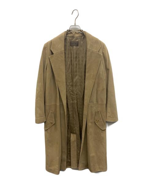 LOEWE（ロエベ）LOEWE (ロエベ) ラムレザーコート ベージュ サイズ:38の古着・服飾アイテム