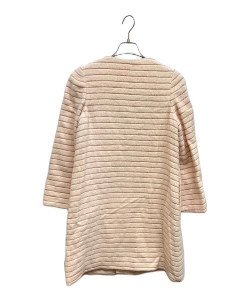 M'S GRACY（エムズグレイシー）M'S GRACY (エムズグレイシー) ウールアンゴラコート ピンク サイズ:38の古着・服飾アイテム