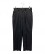 cornierコルニエ）の古着「ウールスラックス」｜ブラック