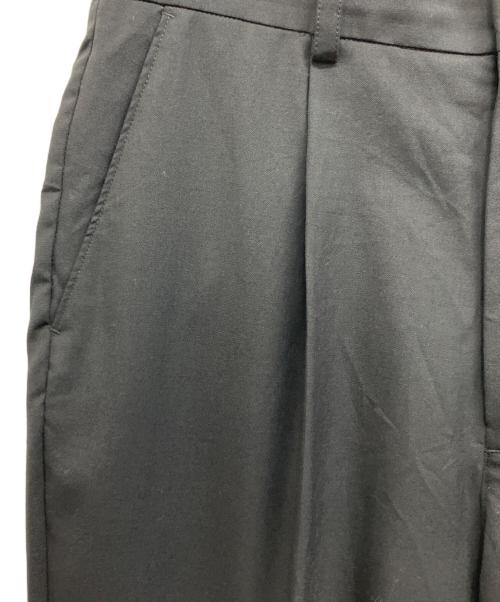 cornier（コルニエ）cornier (コルニエ) ウールスラックス ブラック サイズ:Lの古着・服飾アイテム