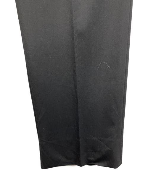 cornier（コルニエ）cornier (コルニエ) ウールスラックス ブラック サイズ:Lの古着・服飾アイテム